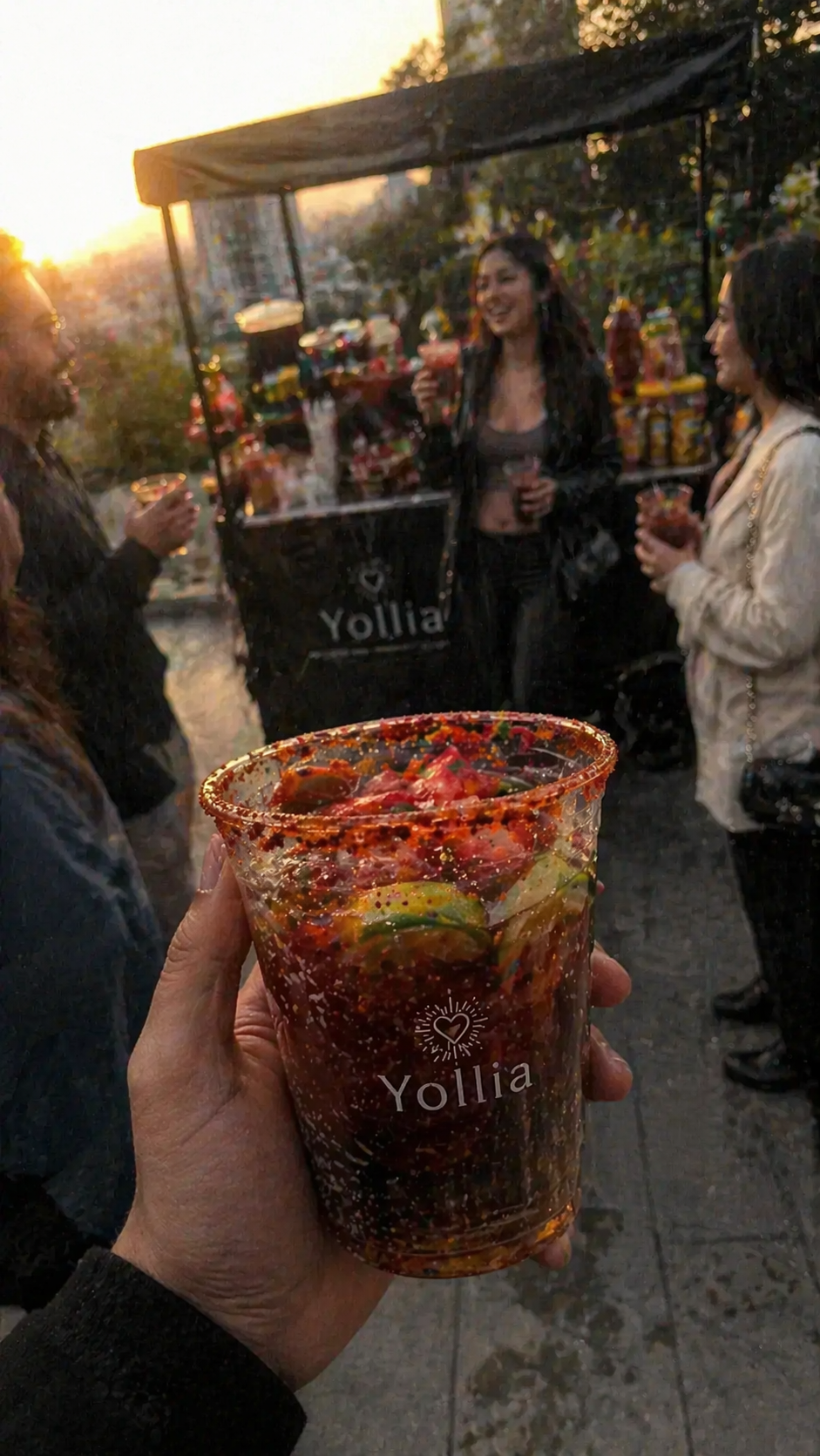 Micheladas para eventos y ambiente festivo con sello Yollia